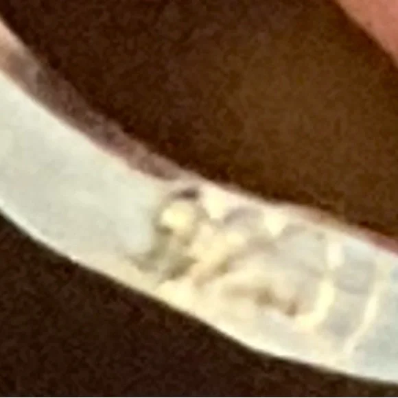 925 Silver Dangle Crown Earrings with Purple Jewels&Silver Toned CZ Bracelet - Picture 7 of 11